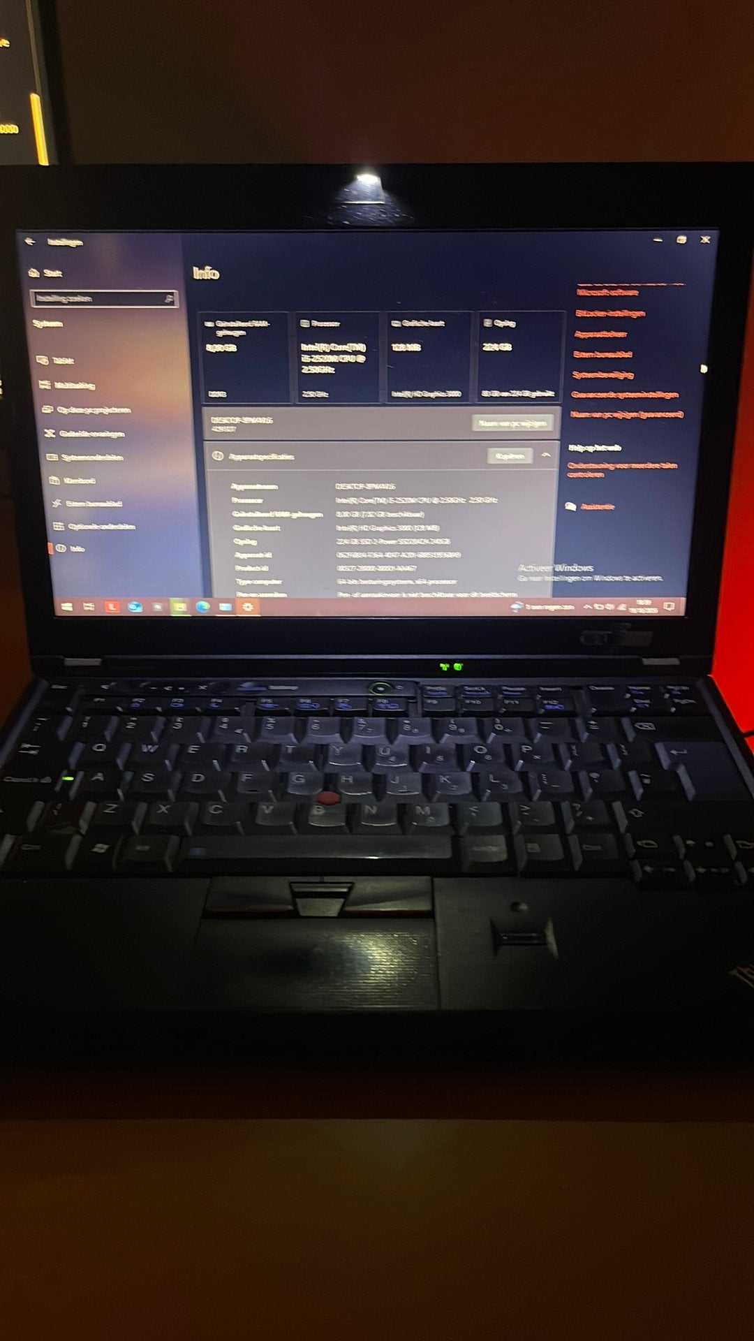 Lenovo ThinkPad X220, Enlèvement ou Envoi, Comme neuf