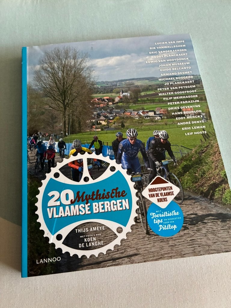 boek voor de wielerliefhebber: 20 Vlaamse bergen, Boeken, Reisgidsen, Ophalen of Verzenden, Nieuw, Benelux, Fiets- of Wandelgids