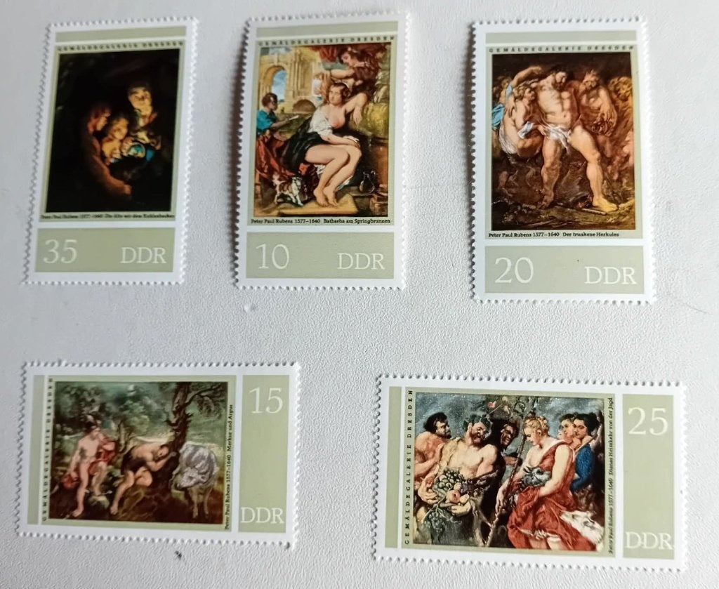 Postzegels uit de DDR/ Rubens, Ophalen, Postfris