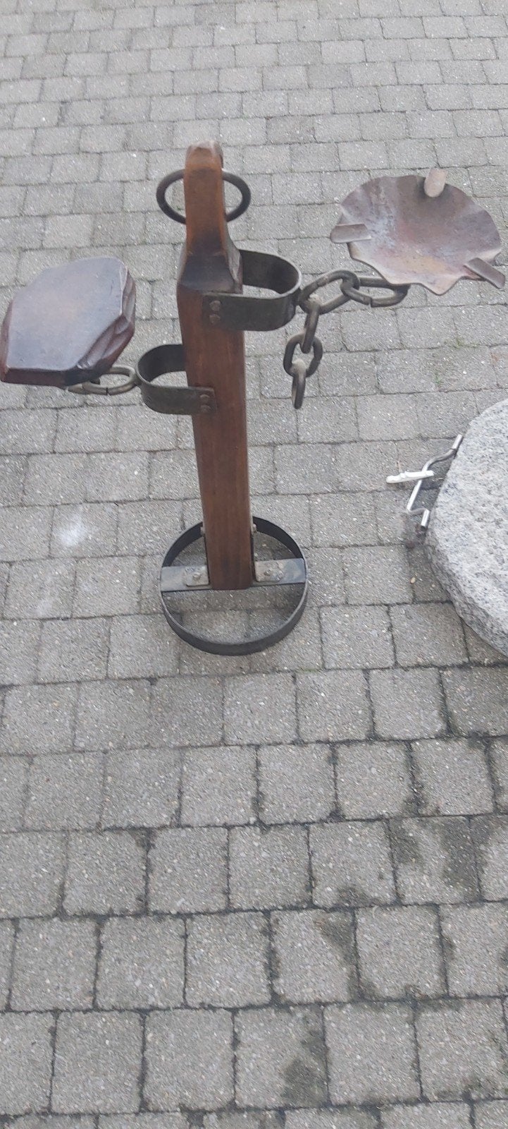 Vintage asbak in brutalistische stijl, Tuin en Terras, Ophalen
