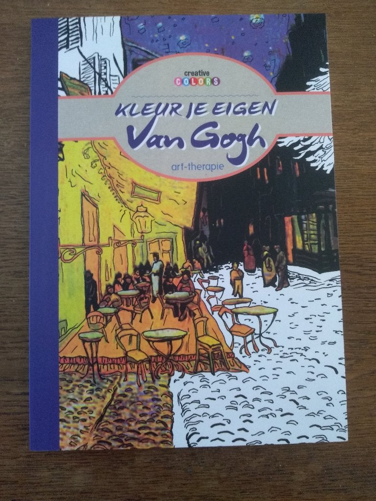 3 x Kleurboeken voor volwassenen / VAN GOGH, Enlèvement, Neuf