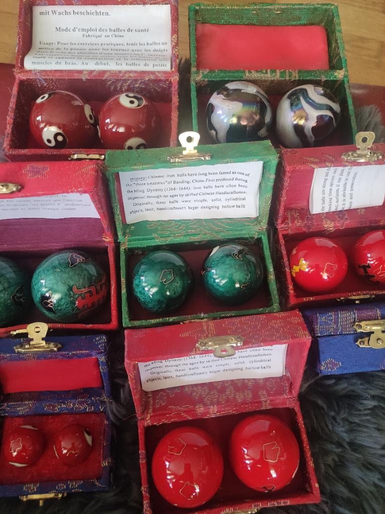 Boules de santé chinoises harmonie ️, Livres, Santé, Diététique & Alimentation, Enlèvement, Neuf, Santé et Condition physique