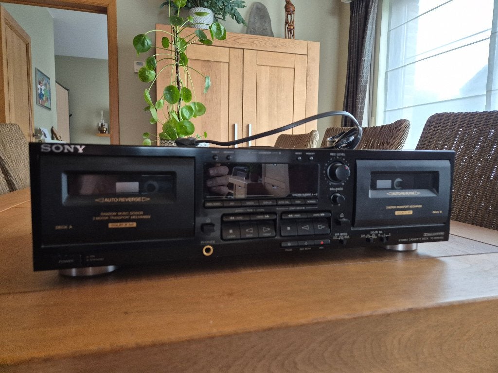 casettedeck Sony, Audio, Tv en Foto, Ophalen, Dubbel, Sony