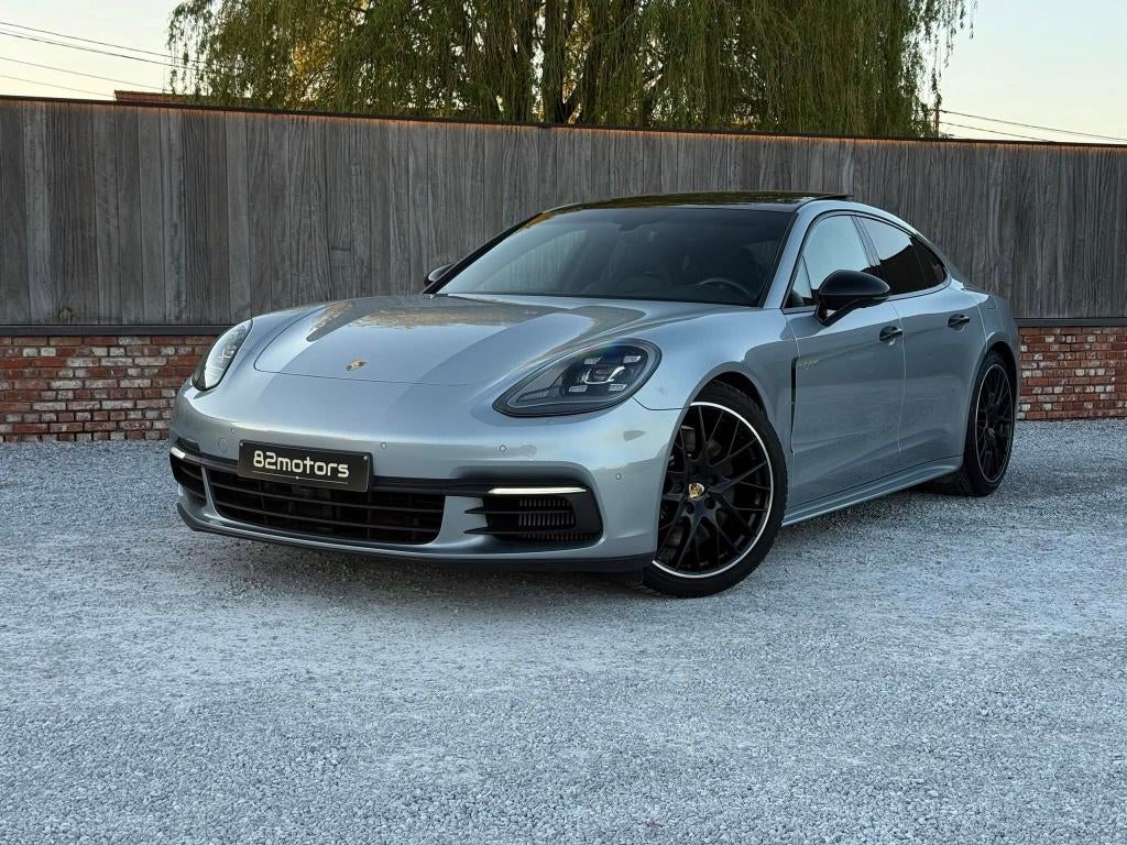 Porsche Panamera 4e Hybride/Hud/Pano/LED/Softclose/360/BTW, Autos, Porsche, Argent ou Gris, Achat, Euro 6, Entreprise