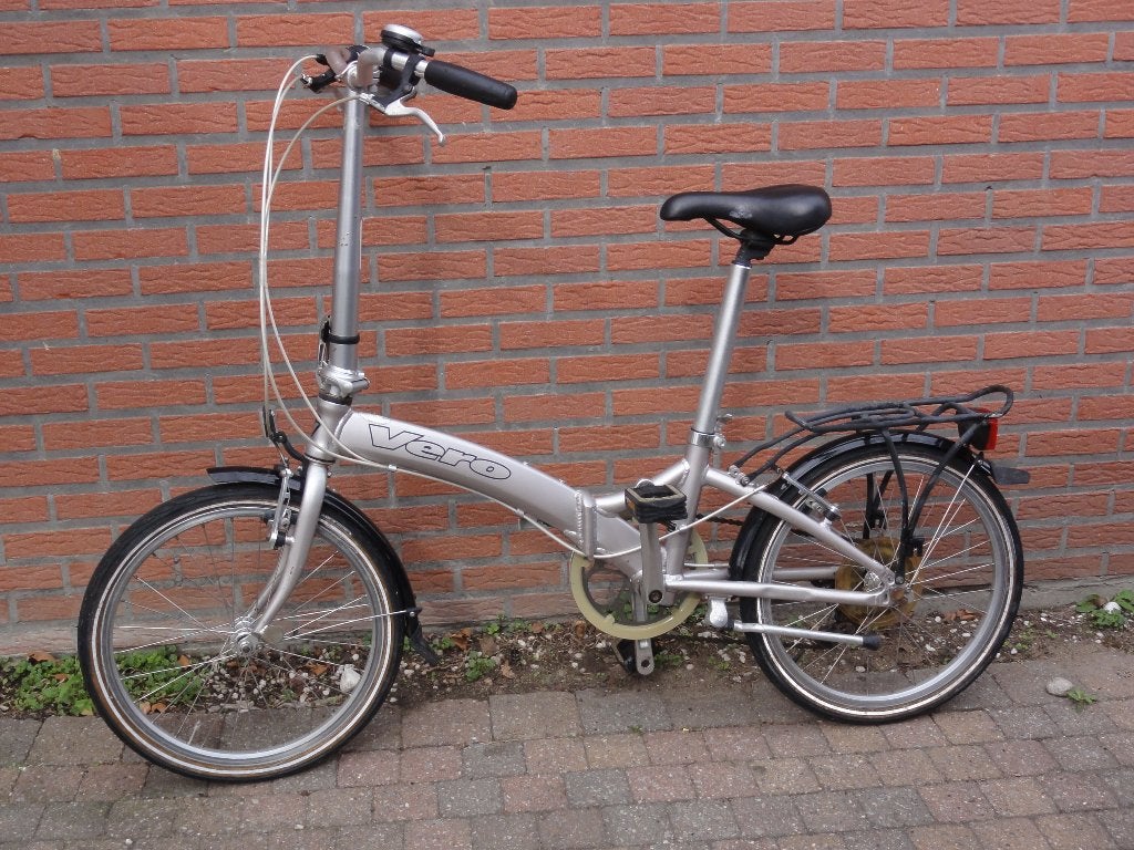 Vero plooifiets prima staat 95 Euro, Vélos & Vélomoteurs, Vélos | Vélos pliables, Enlèvement, Comme neuf, Vitesses