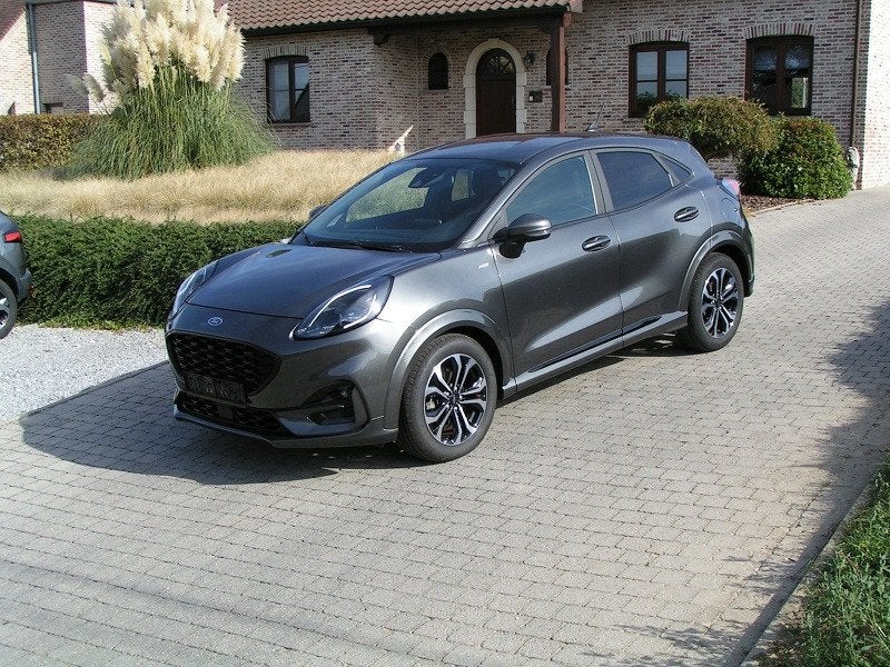 Ford Puma ST-Line, 1.0 mildhybride, '2022, 24100km, Auto's, Dealer onderhouden, Stof, Puma, Lane Keeping Assist