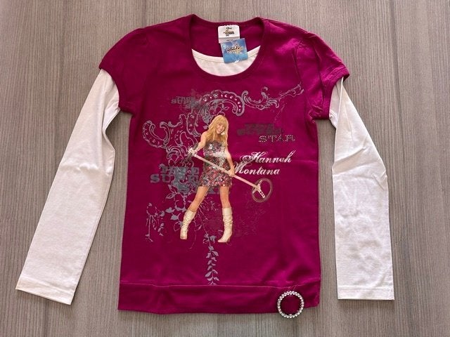 Nieuwe longsleeve Hannah Montana 146/152 (nr7713), Hannah montana disney, Meisje, Nieuw, Ophalen of Verzenden