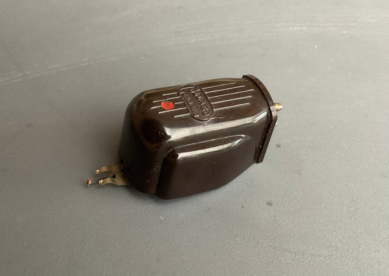 Vintage Collaro England bakeliet – Jaren '50 (ongetest), Audio, Tv en Foto, Platenspelers, Ophalen, Niet werkend, Platenspeler-onderdeel