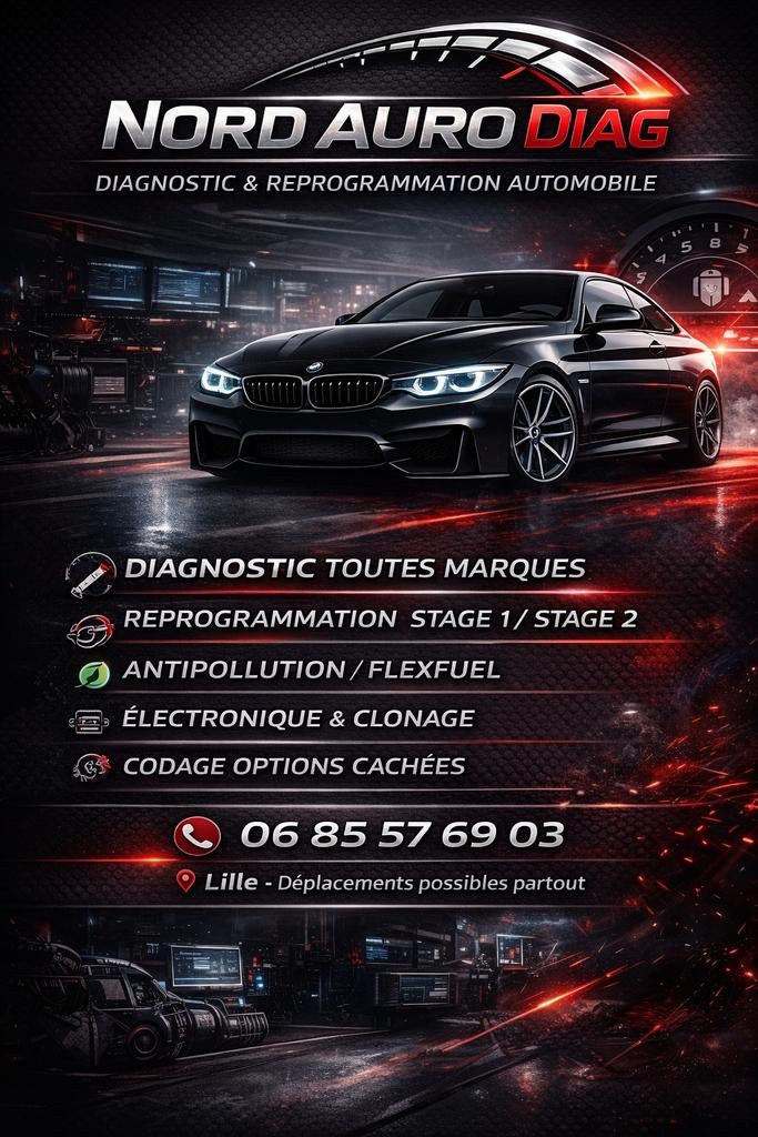 DIAGNOSTIC AUTO PRO REPROGRAMMATION MOTEUR TOUTES MARQUES, Enlèvement, Alfa Romeo