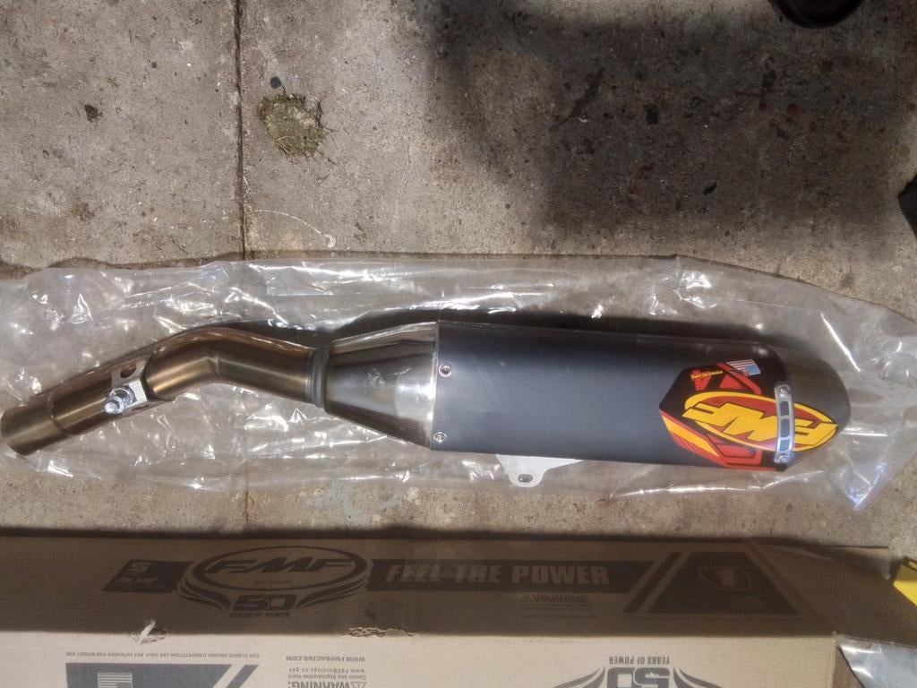 FmF uitlaat suzuki rmz, Ophalen