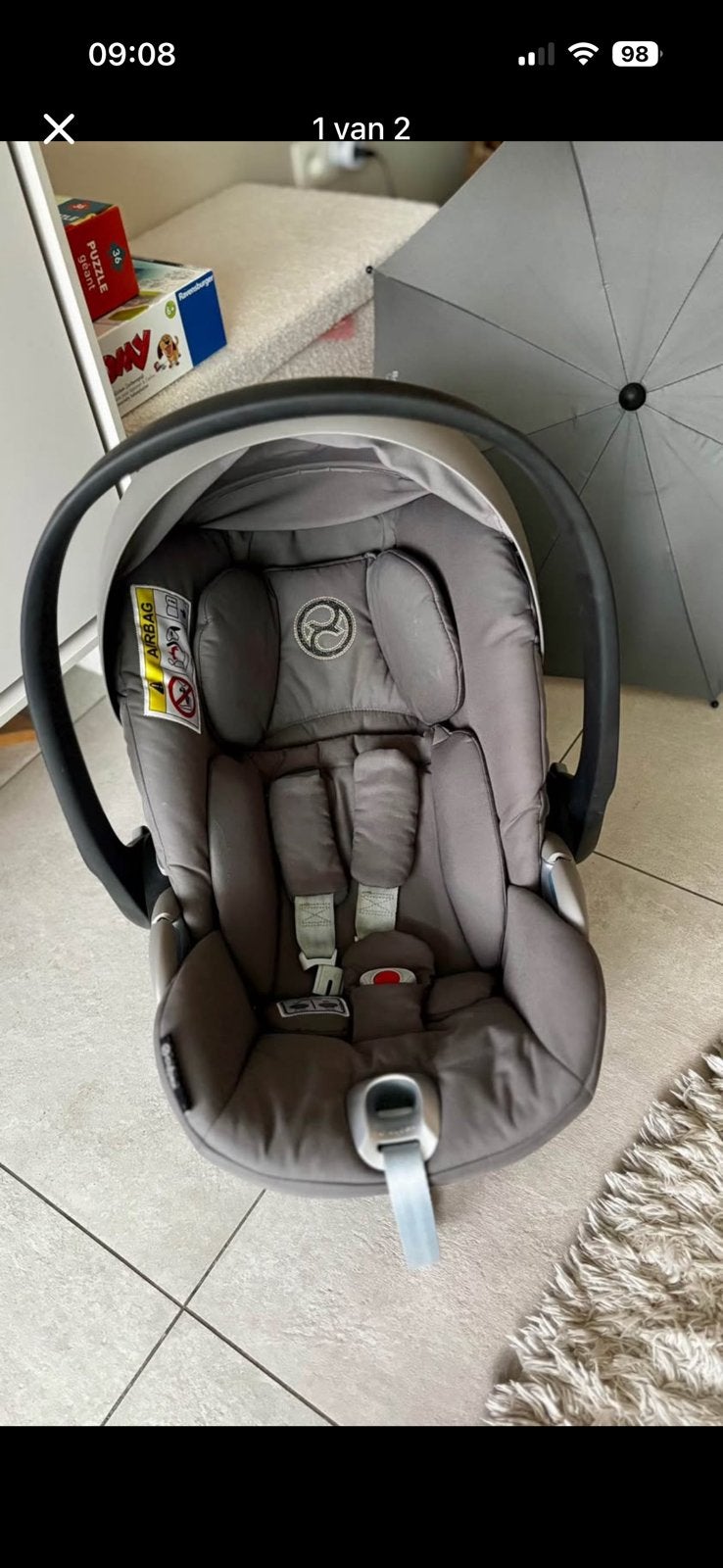 Maxicosi Cybex, Enfants & Bébés, Autres marques, 0 à 18 kg, Enlèvement, Utilisé