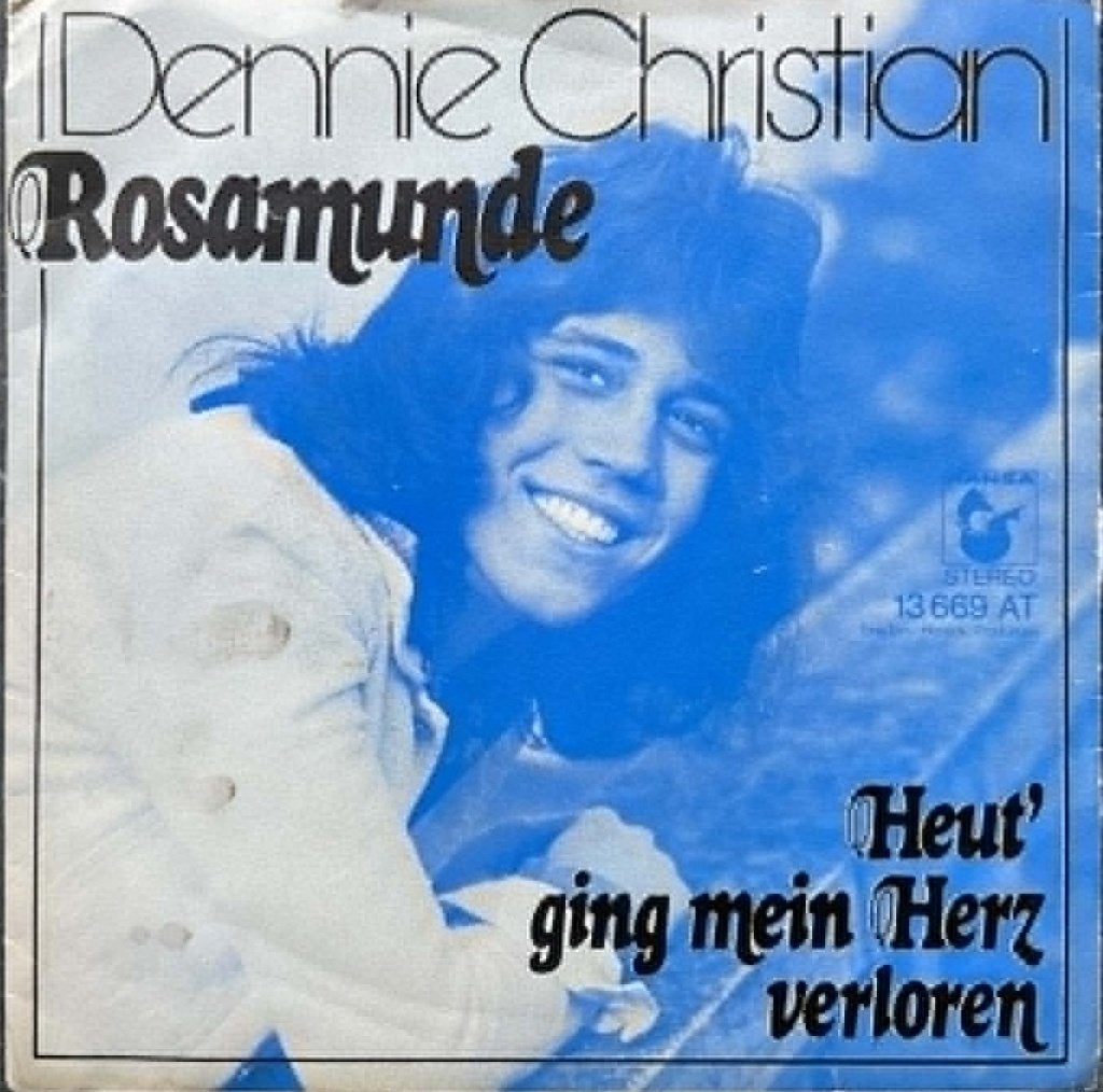 Dennie Christian "Rosamunde", CD & DVD, Vinyles Singles, Enlèvement ou Envoi, Single, Comme neuf, Housse de protection extérieure