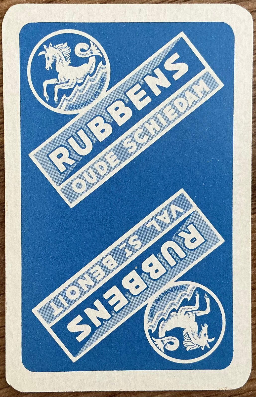 Carte à jouer RUBBENS/OUDE SCHIEDAM/ZELE, Enlèvement ou Envoi, Comme neuf, Carte(s) à jouer