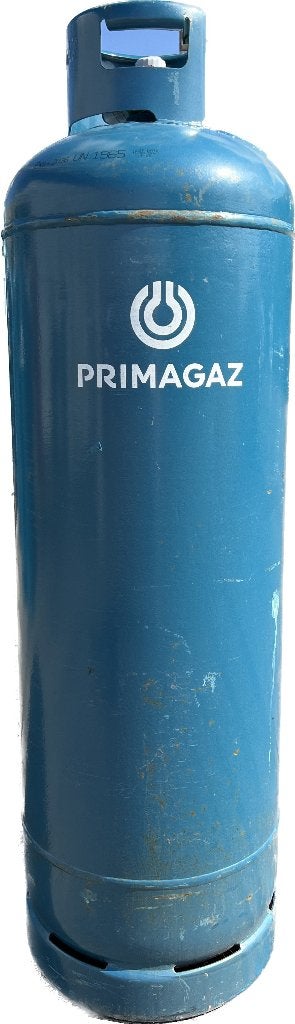 3 bouteilles de gaz propanes dont 2 vides 46,5kg, Enlèvement, Comme neuf