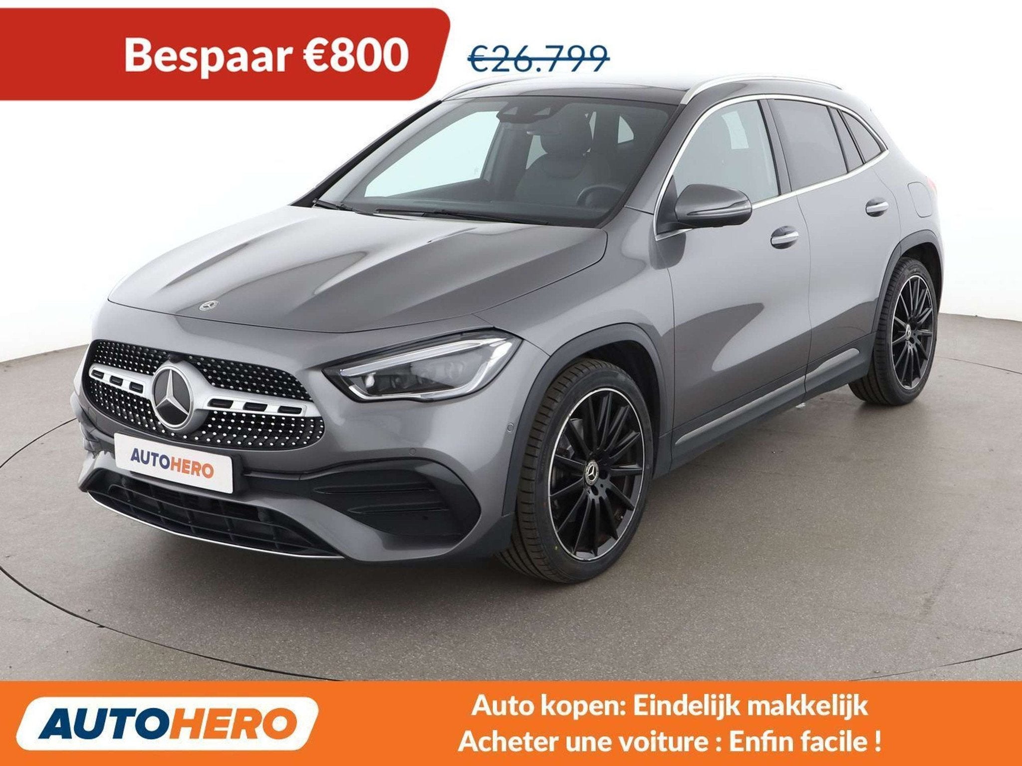 Mercedes-Benz GLA 200 GLA 200 AMG Line (automatique), Autos, Mercedes-Benz, Cuir, Achat, Euro 6, 5 places
