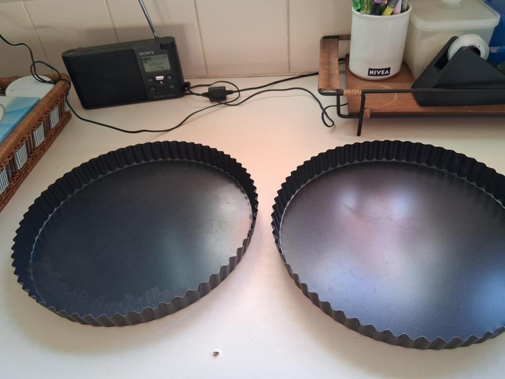 2 taartvormen 26 cm nieuw, Ophalen of Verzenden
