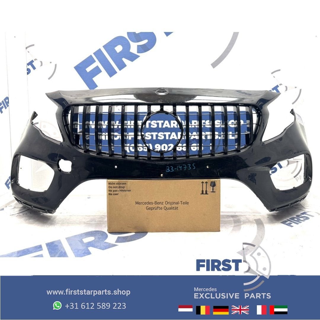 W156 BUMPER + GT GRIL FACELIFT GLA AMG VOORBUMPER ZWART WIT, Utilisé, -, Avant, -