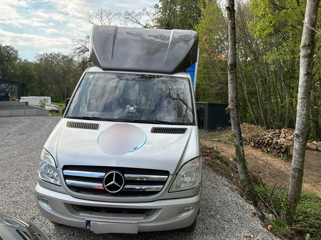 2013 Mercedes-Benz Sprinter Camion avec remorque caravane, Autos, Achat, Entreprise, Autres carburants, Mercedes-Benz