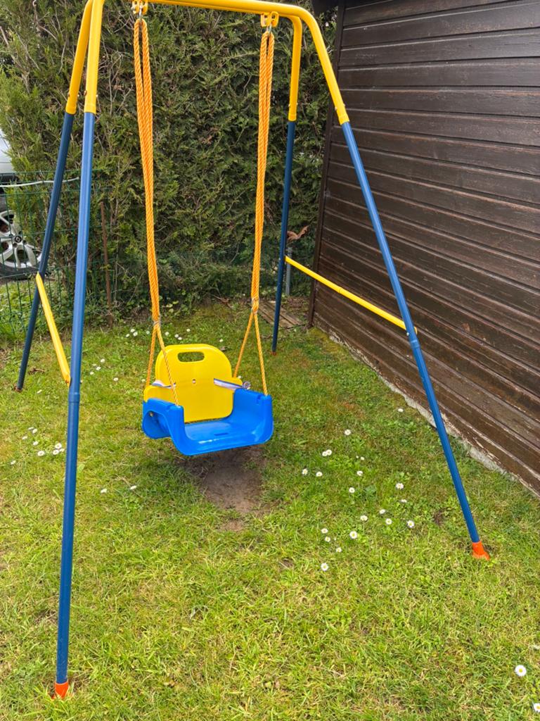 Schommel, Kinderen en Baby's, Speelgoed | Buiten | Speeltoestellen, Ophalen, Zo goed als nieuw, Schommel