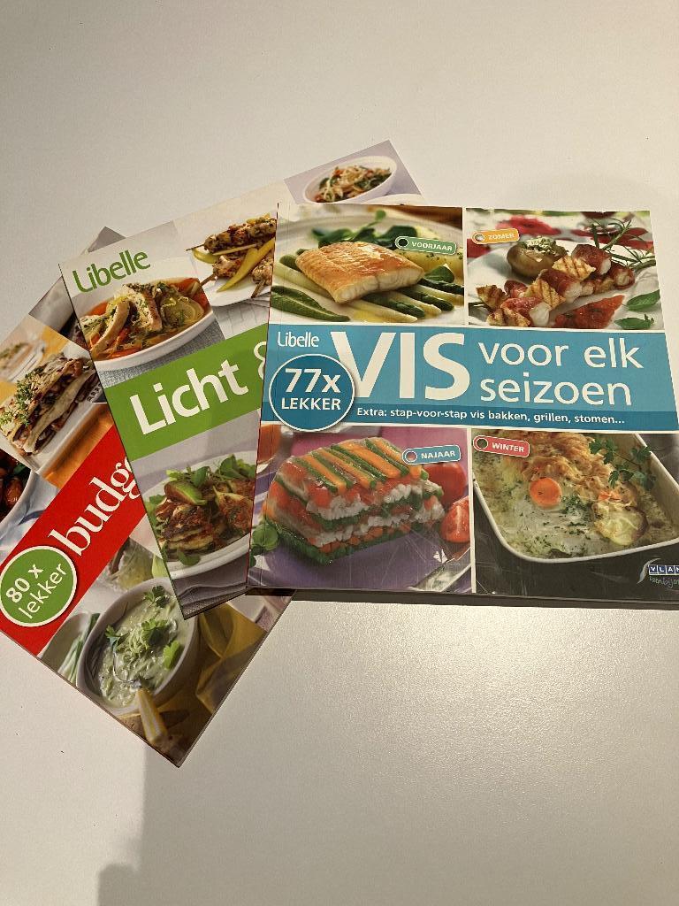 3 Kookboekjes Libelle, Enlèvement ou Envoi, Comme neuf, Europe, Plat principal