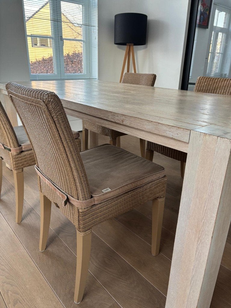 Vincent Sheppard stoelen, Huis en Inrichting, Ophalen, Zo goed als nieuw, Bruin, Vijf, Zes of meer stoelen
