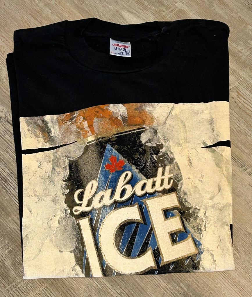 Labatt Ice Beer T- Shirt , Maat XL, Verzamelen, Biermerken, Ophalen of Verzenden, Nieuw, Kleding, Overige merken