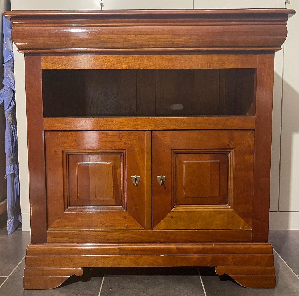 Cherrywood tv-meubel, Huis en Inrichting, Ophalen, Gebruikt, 50 tot 100 cm, Minder dan 100 cm