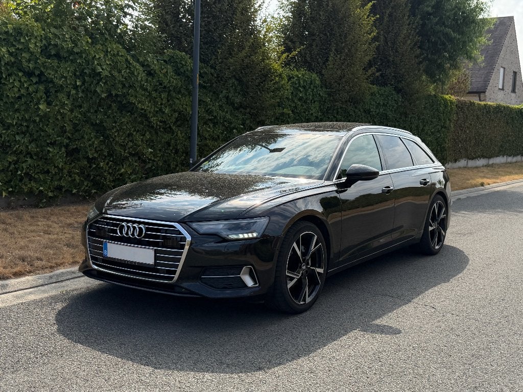 Audi A6 2.0 TDI Avant Sport 2019 204pk, Autos, Cuir, Euro 6, Phares entièrement LED, 2000 kg