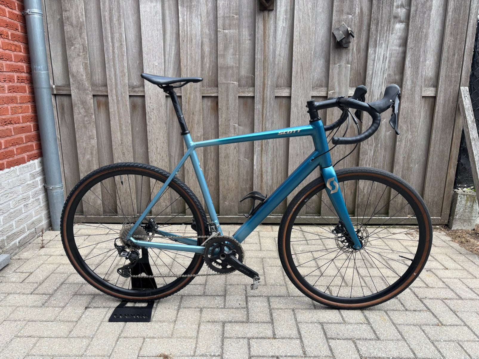 Scott gravelbike, maat XL (incl. vermogensmeter), Gebruikt, Heren, 57 tot 61 cm, Meer dan 20 versnellingen