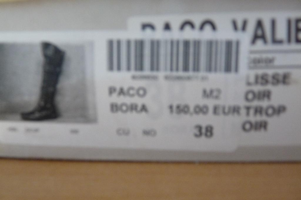 Neuve paire de bottes 38 Paco Valiente germaine Collard, Kleding | Dames, Schoenen, Nieuw, Hoge laarzen, Ophalen of Verzenden