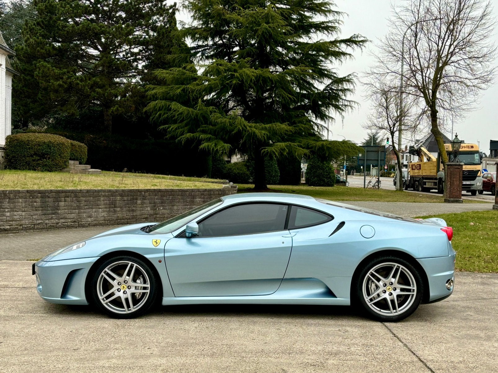 FERRARI F430 MATRICOLA 64000KM RUILEN MOGELIJK, Auto's, Automaat, Blauw, Leder, LED verlichting