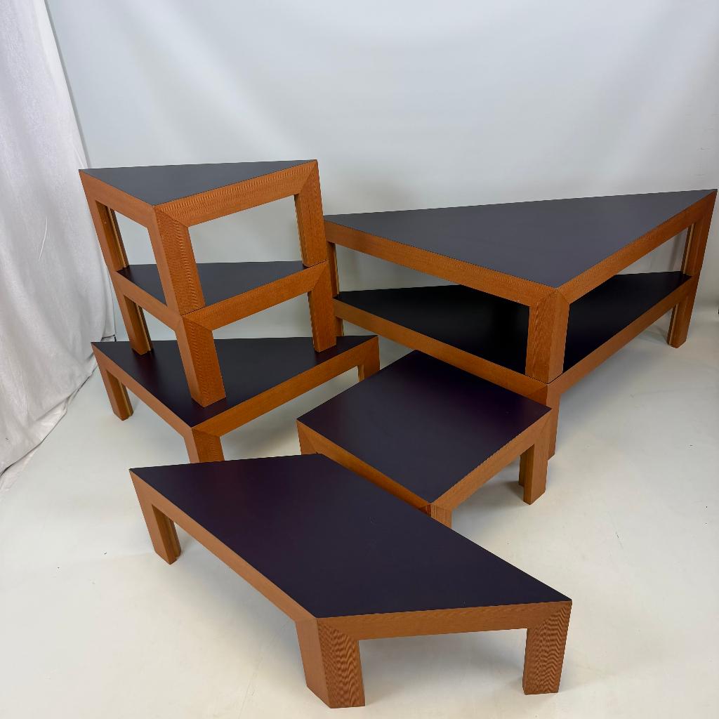 Tables basses modulaires modernes avec plateau en formica, Enlèvement ou Envoi