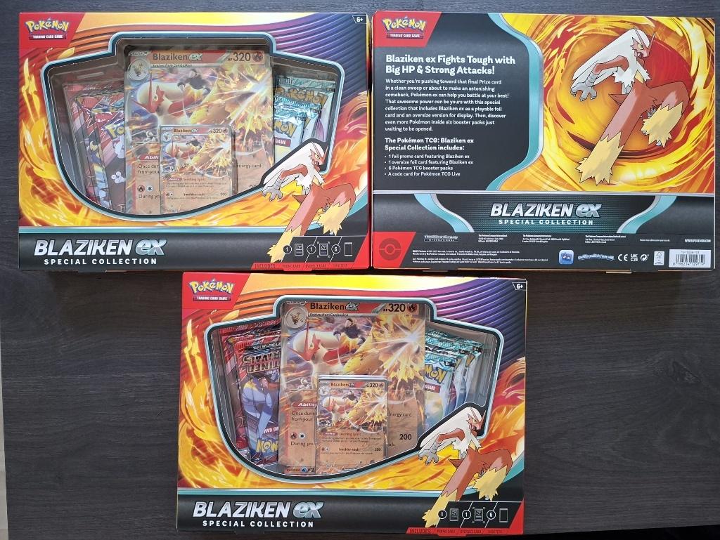 Pokemon Blaziken ex box DRI/JTG, Enlèvement ou Envoi, Neuf, Booster box, Foil