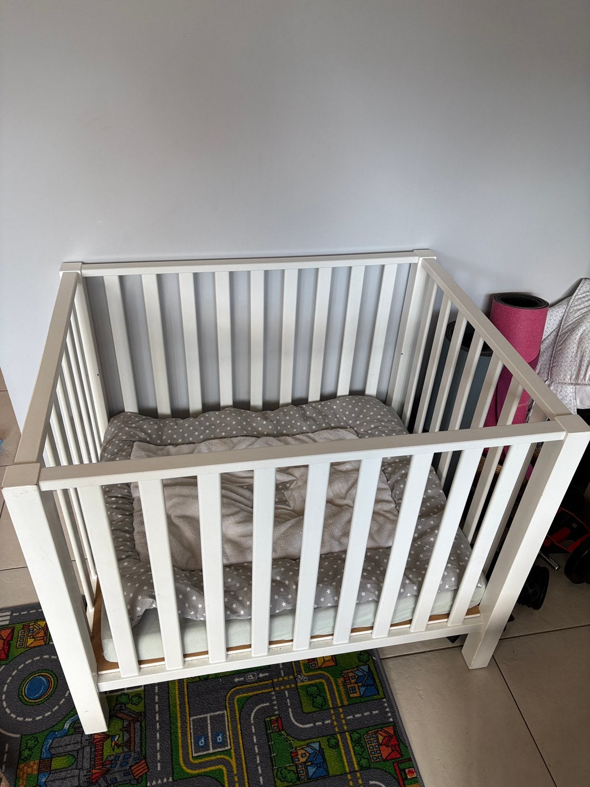 Babypark Bopita Wit, Kinderen en Baby's, Ophalen, Gebruikt, Vierkant, In hoogte verstelbaar