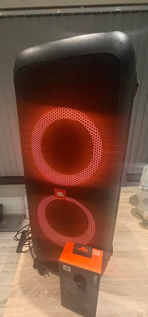 JBL PartyBox 300 TE HUUR | WEST- & OOST-VLAANDEREN, Ophalen, Zo goed als nieuw, JBL