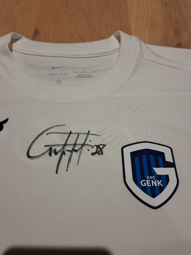 chemise de peinture KRC Genk, Collections, Enlèvement ou Envoi, Utilisé, Maillot