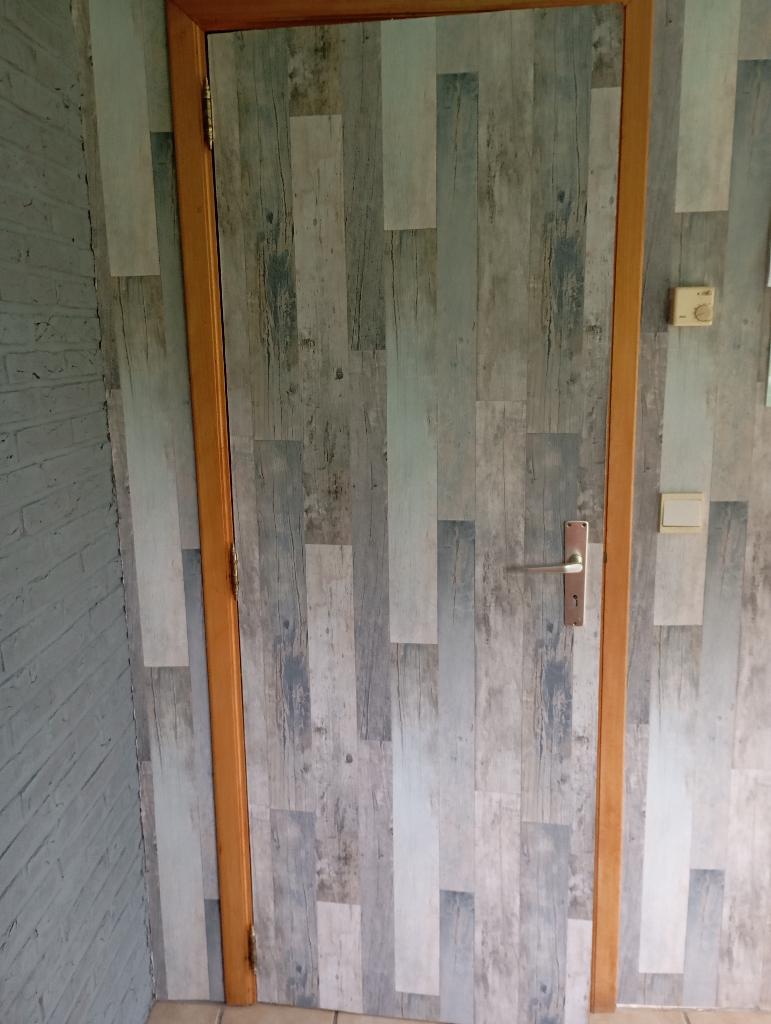 Porte, Doe-het-zelf en Bouw, Raamkozijnen en Schuifdeuren, Ophalen, Gebruikt, Minder dan 75 cm, 150 tot 225 cm