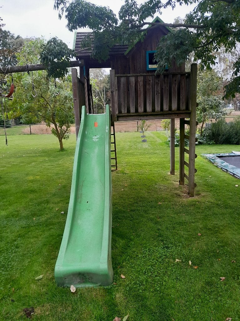 houten speelhuisje, Kinderen en Baby's, Speelgoed | Buiten | Speelhuisjes, Ophalen, Gebruikt, Hout