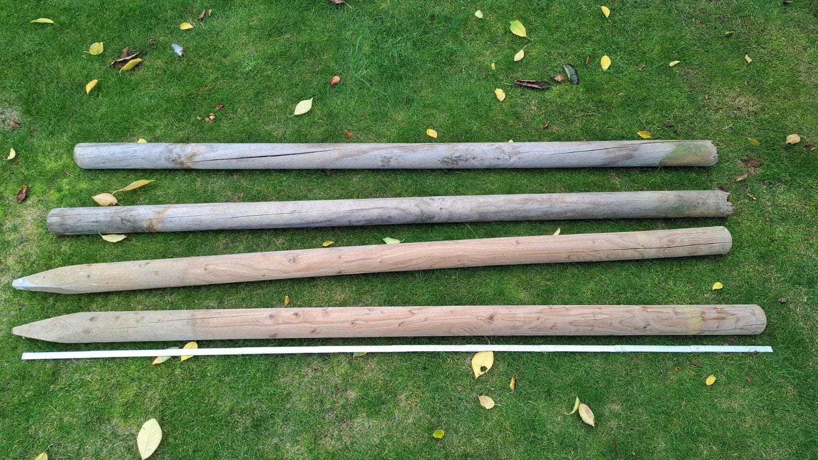 Houten steunpalen boom, Caravanes & Camping, Enlèvement, Utilisé