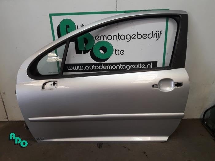 Portière 2portes gauche d'un Peugeot 207 (207 06-) (EZRC), -, 3 mois de garantie, Utilisé, Porte