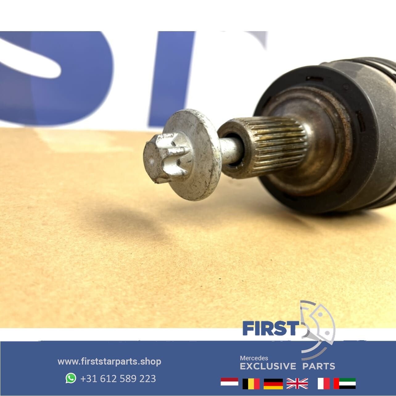 AANDRIJFAS STEEKAS W176 W246 W117 LINKS  Mercedes A B CLA Kl, Gebruikt, -, Ophalen of Verzenden, -