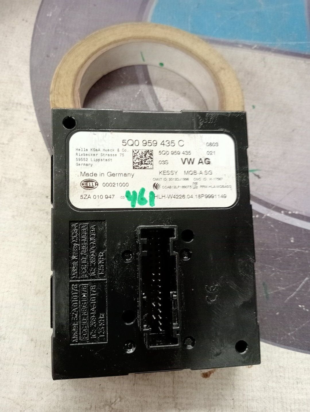 Computer contactslot Volkswagen Golf VII (AUA) (2017 - 2020), Auto-onderdelen, Gebruikt, -, Volkswagen, -