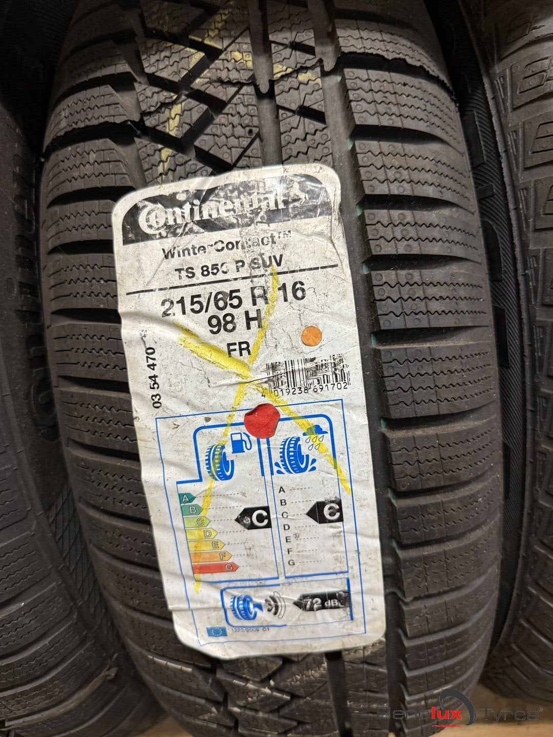 winter nieuw 215/65R16 Conti 215/65 R16 215/65/16 2156516, Auto-onderdelen, 215 mm, -, Nieuw, Band(en)