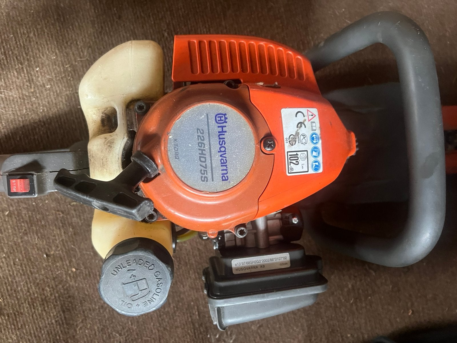 Benzine heggenschaar 100€, Tuin en Terras, Heggenscharen, Ophalen, Zo goed als nieuw, Benzine