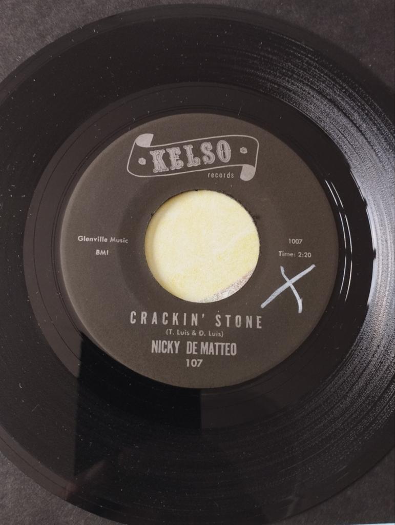 Nicky de Matteo Kelso 107 crackin' stone mint, CD & DVD, Vinyles | R&B & Soul, Enlèvement ou Envoi
