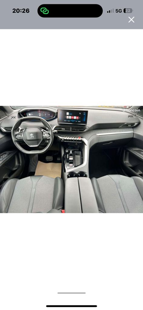3008 Allure Hybrid 224 pk, Auto's, Peugeot, Automaat, Zwart, 224 kW, Leder en Stof
