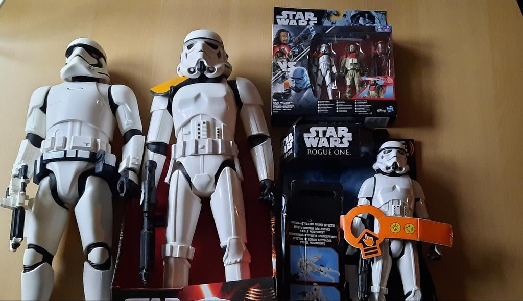 Star Wars diverse grote stormtrooper figuren, Ophalen of Verzenden
