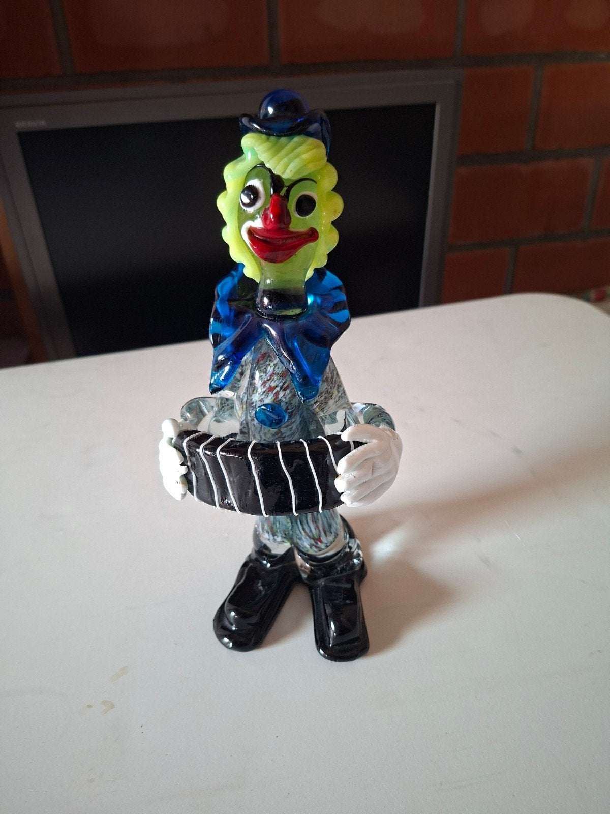 Murano clown, Enlèvement ou Envoi, Comme neuf, Figurine