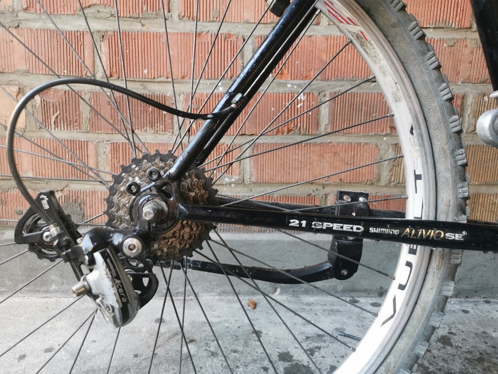 MTB fiets, Gebruikt, Velgrem, Versnellingen, Ophalen