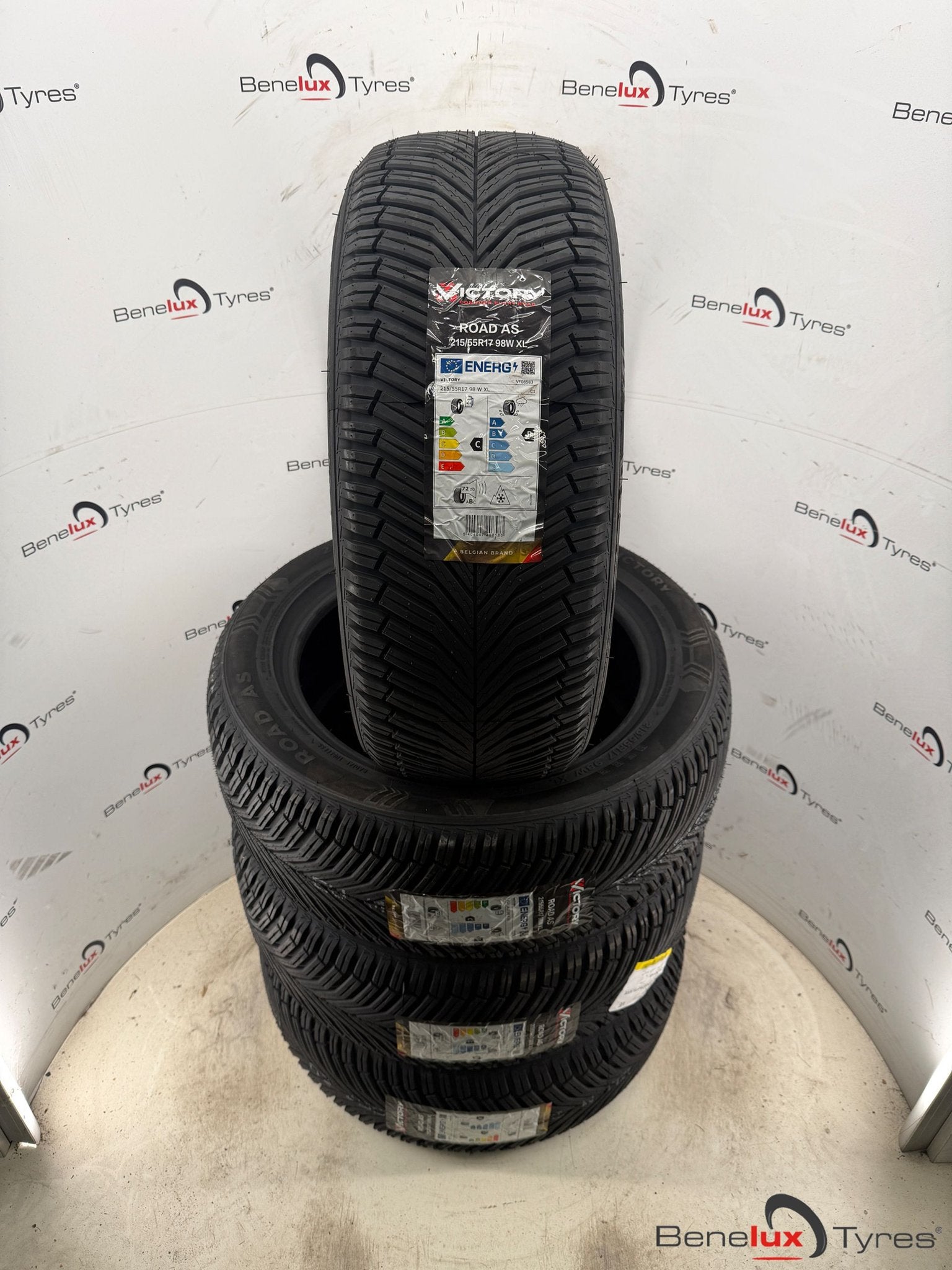 nieuw all-season 215/55R17 Vict 215/55 R17 215/55/17 2155517, -, -, 17 inch, Ophalen of Verzenden